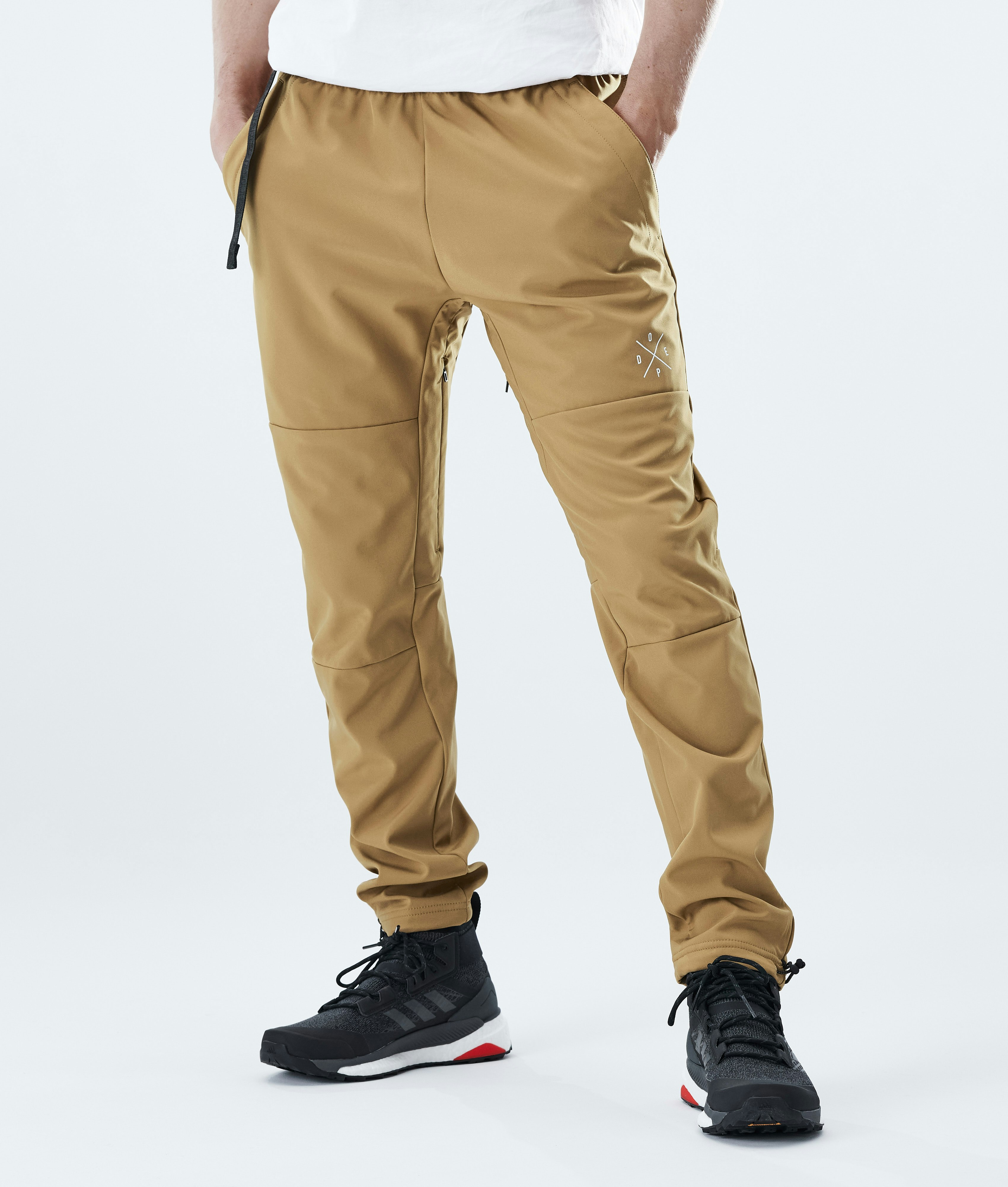 Men's Outdoor Hiking Pants Elastic Waist Cargo Pants for Men Lightweight  Work Ripstop Tactical Pants with 9 Pockets(No Belt) | SHEIN USA